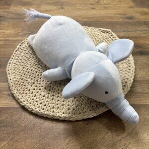 Pillowfort Blue Baby Elephant Weighted Plush 14" Sensory Stuffed Animal